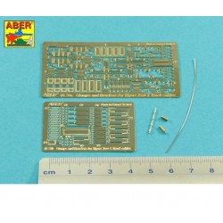 1/16 Clamps & Brackets for Tiger I & King Tiger Tow & Track Cables 1/16 Clamps & Brackets for Tiger I & King Tiger Tow & Track Cables