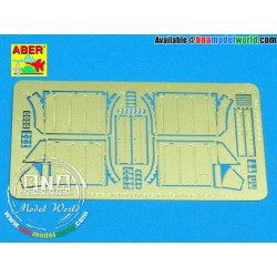 1/35 Front Fenders &Mud Flaps for Panther Ausf.A/D Detail Set for Tamiya/Italeri 1/35 Front Fenders &Mud Flaps for Panther Ausf.A/D Detail Set for Tamiya/Italeri