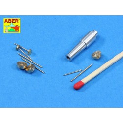 1/35 Soviet Tank T-28 (Early) Barrels (1x KT-28, 3x Machine Gun DT) for HobbyBoss kit 1/35 Soviet Tank T-28 (Early) Barrels (1x KT-28, 3x Machine Gun DT) for HobbyBoss kit