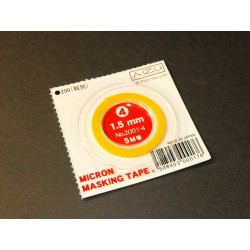 1 pack 0.7 mm Micron Masking Yellow Line Tape for hobbyist & model railway 