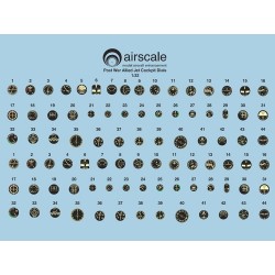 1/32 Early Allied Jet Instruments Decals 1/32 Early Allied Jet Instruments Decals