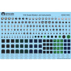1/32 Modern Jet Instruments Decals 1/32 Modern Jet Instruments Decals