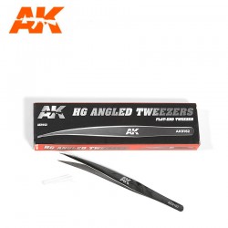 HG Angled Tweezers #02 (Flat-End) HG Angled Tweezers #02 (Flat-End)