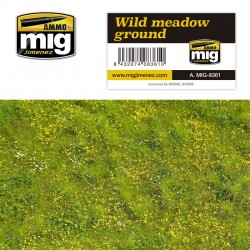 Realistic Ground Mat - Wild Meadow Ground (Dimensions: 230 x 130 mm) Realistic Ground Mat - Wild Meadow Ground (Dimensions: 230 x 130 mm)