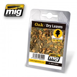 1/32, 1/35, 1/48 Oak Leaves - Dry 1/32, 1/35, 1/48 Oak Leaves - Dry