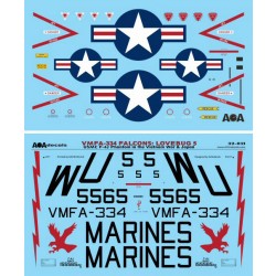 1/32 VMFA-334 Falcons Lovebug 5 - USMC F-4J Phantom in Vietnam War & Japan for Tamiya kit 1/32 VMFA-334 Falcons Lovebug 5 - USMC F-4J Phantom in Vietnam War & Japan for Tamiya kit