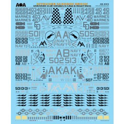 1/48 Sandbox Redux - USN/USMC A-6E Intruders, Libya & Desert Storm Decal for HobbyBoss 1/48 Sandbox Redux - USN/USMC A-6E Intruders, Libya & Desert Storm Decal for HobbyBoss