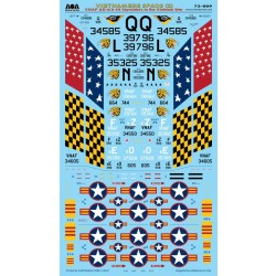 1/72 Vietnamese Spads Vol.2 - VNAF AD-6/A-1H Skyraiders in Vietnam War for Hasegawa A-1 1/72 Vietnamese Spads Vol.2 - VNAF AD-6/A-1H Skyraiders in Vietnam War for Hasegawa A-1