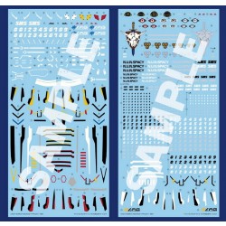 Non-Scale Macross F VF-25 Decal Set Non-Scale Macross F VF-25 Decal Set