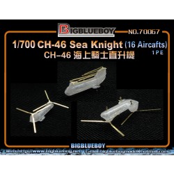 1/700 CH-46 Sea Knight Photoetach Detail set for 16 aircrafts 1/700 CH-46 Sea Knight Photoetach Detail set for 16 aircrafts