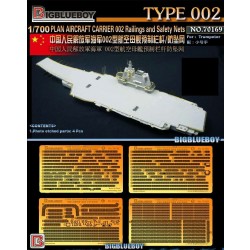 1/700 PLAN Aircraft Carrier Shandong Railings and Safety Nets for Trumpeter kits 1/700 PLAN Aircraft Carrier Shandong Railings and Safety Nets for Trumpeter kits