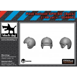 1/48 APH-6D Pilot Helmet (8pcs) 1/48 APH-6D Pilot Helmet (8pcs)