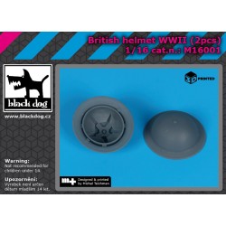 1/16 WWII British Helmet (2pcs) 1/16 WWII British Helmet (2pcs)