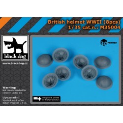 1/35 WWII British Helmet (8pcs) 1/35 WWII British Helmet (8pcs)