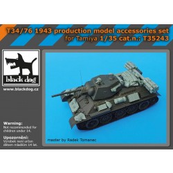 1/35 T34/76 1943 Production Model Accessories set for Tamiya kits 1/35 T34/76 1943 Production Model Accessories set for Tamiya kits