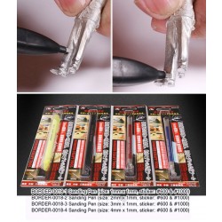 Sanding Pen (size: 2mm x 1mm, sticker: #600 & #1000) Sanding Pen (size: 2mm x 1mm, sticker: #600 & #1000)