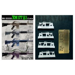 1/35 Vietnam War XM177E1 (4 rifles) 1/35 Vietnam War XM177E1 (4 rifles)