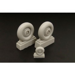 1/48 Wellington Wheel Set Resin Access. for Trumpeter kit 1/48 Wellington Wheel Set Resin Access. for Trumpeter kit