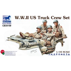 1/35 WWII US Truck Crew Set (4 figures) 1/35 WWII US Truck Crew Set (4 figures)