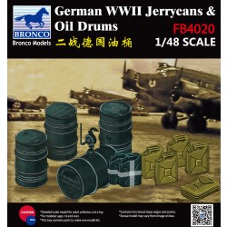 1/48 WWII German Jerrycans and Oil Drums 1/48 WWII German Jerrycans and Oil Drums