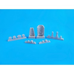 1/48 RF-84F Thunderflash Camera Set for Tanmodel kit 1/48 RF-84F Thunderflash Camera Set for Tanmodel kit