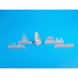 1/48 Hawker Hurricane Mk.I Cockpit Set for Airfix kit 1/48 Hawker Hurricane Mk.I Cockpit Set for Airfix kit