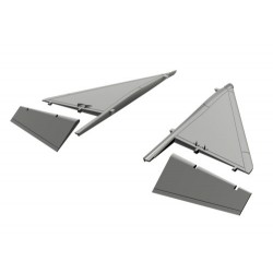 1/48 JA-37 Viggen Canard Correction set for Tarangus kits 1/48 JA-37 Viggen Canard Correction set for Tarangus kits