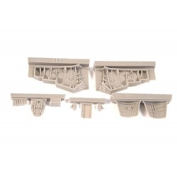 1/48 Hawker Hunter F.6 Undercarriage Set 1/48 Hawker Hunter F.6 Undercarriage Set