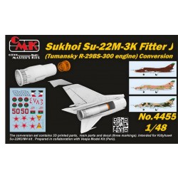 1/48 Sukhoi Su-22M-3K Fitter J (Tumansky R-29BS-300 Engine) Conversion set for Kitty Hawk kits 1/48 Sukhoi Su-22M-3K Fitter J (Tumansky R-29BS-300 Engine) Conversion set for Kitty Hawk kits