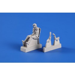 1/48 North American P-51D Mustang Seated Pilot ETO 1/48 North American P-51D Mustang Seated Pilot ETO