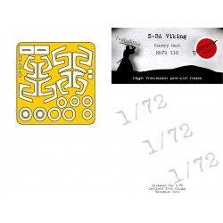 1/72 Lockheed S-3A Viking Masks for Hasegawa/Revell kits 1/72 Lockheed S-3A Viking Masks for Hasegawa/Revell kits