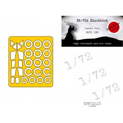 1/72 Lockheed SR-71 Blackbird Masking for Academy kits 1/72 Lockheed SR-71 Blackbird Masking for Academy kits