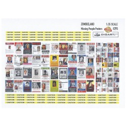 1/35 Future Zombieland Missing People Posters (full colour, 2 sheets) 1/35 Future Zombieland Missing People Posters (full colour, 2 sheets)