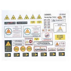 1/35 Modern Chernobyl Signs and Posters (full colour, 2 sheets) 1/35 Modern Chernobyl Signs and Posters (full colour, 2 sheets)
