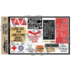 1/35 WWII Allied North African Road Signs 1/35 WWII Allied North African Road Signs