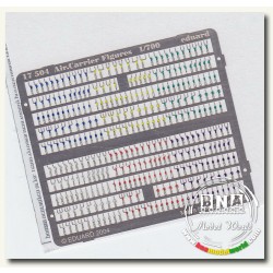 Colour Photoetch for 1/700 Aircraft Carrier Figures Colour Photoetch for 1/700 Aircraft Carrier Figures
