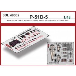1/48 P-51D-5 Mustang SPACE 3D Decals & PE parts for Zvezda kits 1/48 P-51D-5 Mustang SPACE 3D Decals & PE parts for Zvezda kits