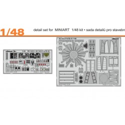 1/48 Republic P-47D-30 Thunderbolt Detail Parts for MiniArt kits 1/48 Republic P-47D-30 Thunderbolt Detail Parts for MiniArt kits