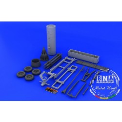 1/48 Rocket Launcher B-8M1 and Loading Cart - Brassin Set 1/48 Rocket Launcher B-8M1 and Loading Cart - Brassin Set