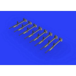 1/48 RP-3 60lb Rockets for Hawker Tempest Mk.V Brassin Set for Eduard kits 1/48 RP-3 60lb Rockets for Hawker Tempest Mk.V Brassin Set for Eduard kits