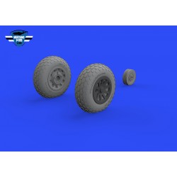 1/48 P-51B/C Mustang Wheels Oval Tread for Eduard kits 1/48 P-51B/C Mustang Wheels Oval Tread for Eduard kits