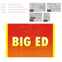1/48 Savoia-Marchetti SM.79 Sparviero Super Detail Set for Eduard kits 1/48 Savoia-Marchetti SM.79 Sparviero Super Detail Set for Eduard kits