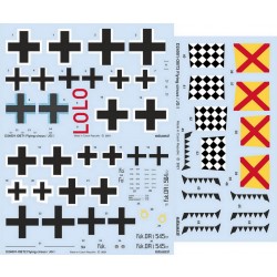 1/24 Flying Circus / JG I Decals for Meng kits 1/24 Flying Circus / JG I Decals for Meng kits
