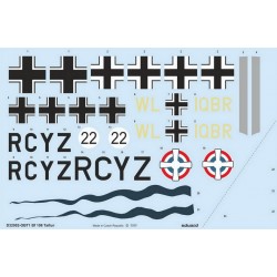 1/32 Messerschmitt Bf 108 Taifun Decals for Eduard kits 1/32 Messerschmitt Bf 108 Taifun Decals for Eduard kits