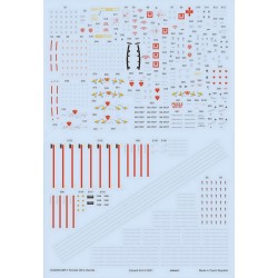1/32 Panavia Tornado GR.4 Stencils Decals for Italeri/Revell kits 1/32 Panavia Tornado GR.4 Stencils Decals for Italeri/Revell kits