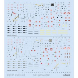 1/48 British Aerospace Harrier II Gr.7/9 Stencils Decals for Revell/Hasegawa kits 1/48 British Aerospace Harrier II Gr.7/9 Stencils Decals for Revell/Hasegawa kits