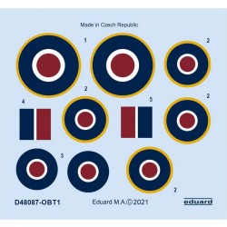 1/48 Hawker Tempest Mk.II Roundels Decals for Eduard/Special Hobby kits 1/48 Hawker Tempest Mk.II Roundels Decals for Eduard/Special Hobby kits