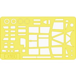 1/48 PZL-23 Karas Paint Mask for Mirage kit 1/48 PZL-23 Karas Paint Mask for Mirage kit