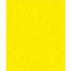 1/48 Rockwell B-1B Lancer Paint Mask for Revell kit #04900 1/48 Rockwell B-1B Lancer Paint Mask for Revell kit #04900