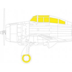 1/48 Seversky P-35 Tface Paint Masking for Dora Wings kits 1/48 Seversky P-35 Tface Paint Masking for Dora Wings kits
